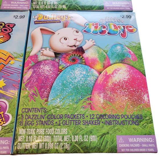 Dudleys Toys Easter Egg Color Kits Dudleys Egg Coloring Kits Tie